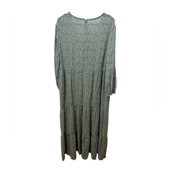 Boden Floral Tiered Maxi Dress Size 16/18 - Picture 3 of 8